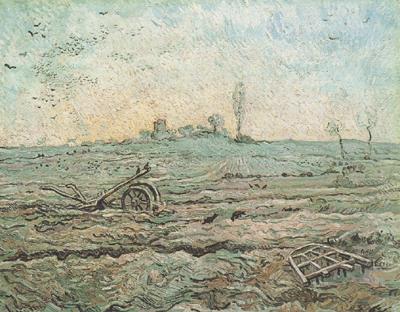Vincent Van Gogh The Plough and the Harrow (nn04) oil painting image